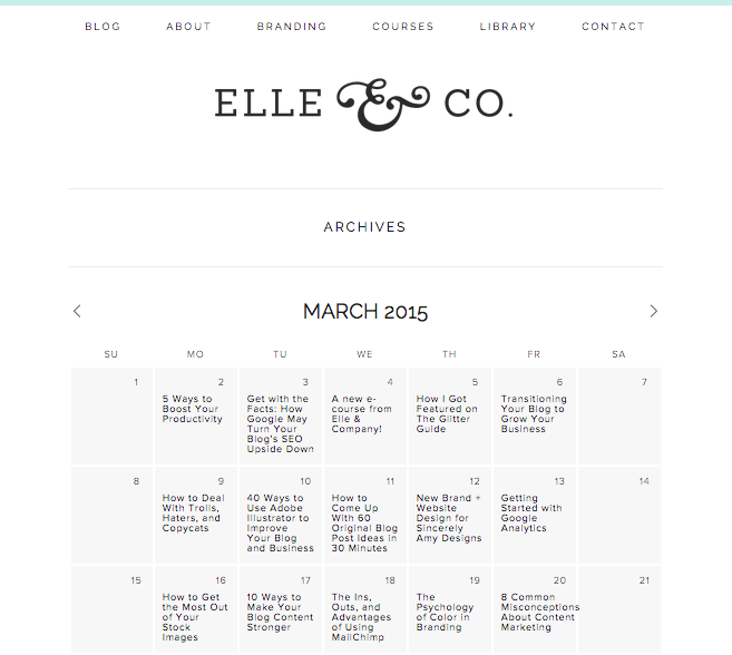 How To Set Up Blog Archives In Squarespace